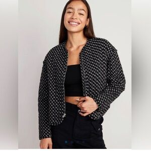 Old Navy Quilted Bomber Jacket Size M